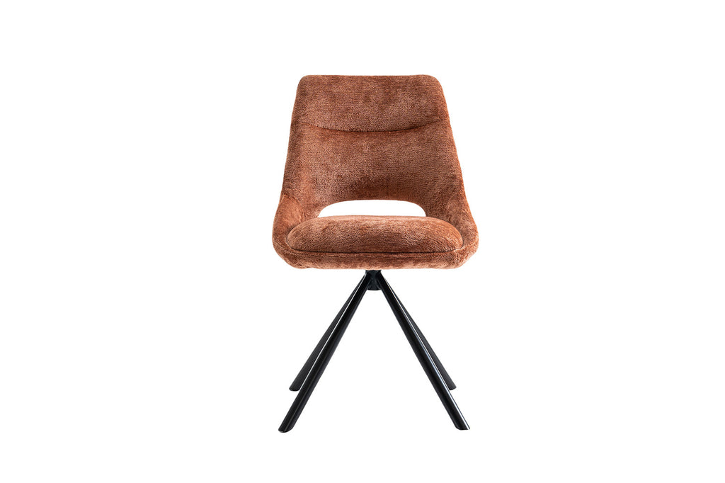 Stoel 'Dante' Fabric Rust  RS