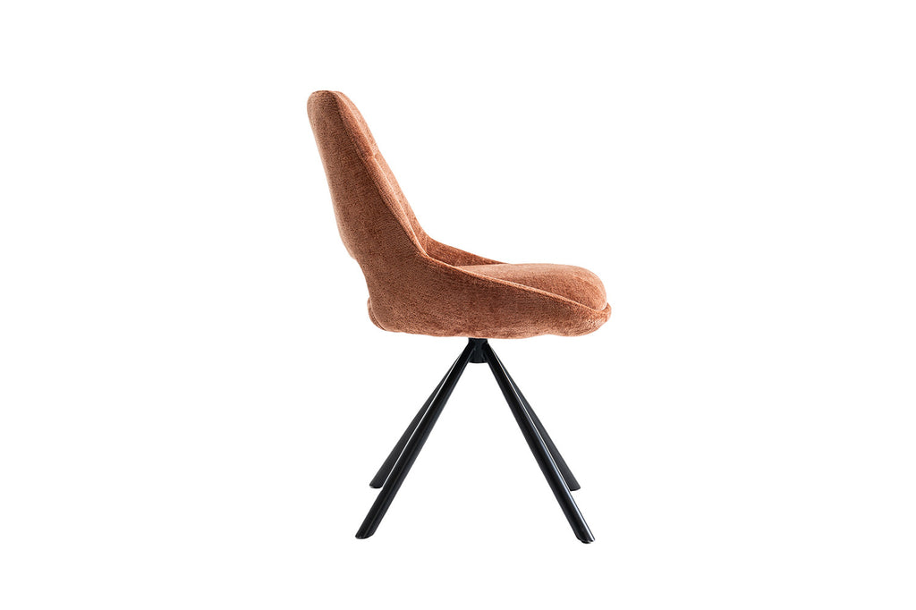 Stoel 'Dante' Fabric Rust  RS