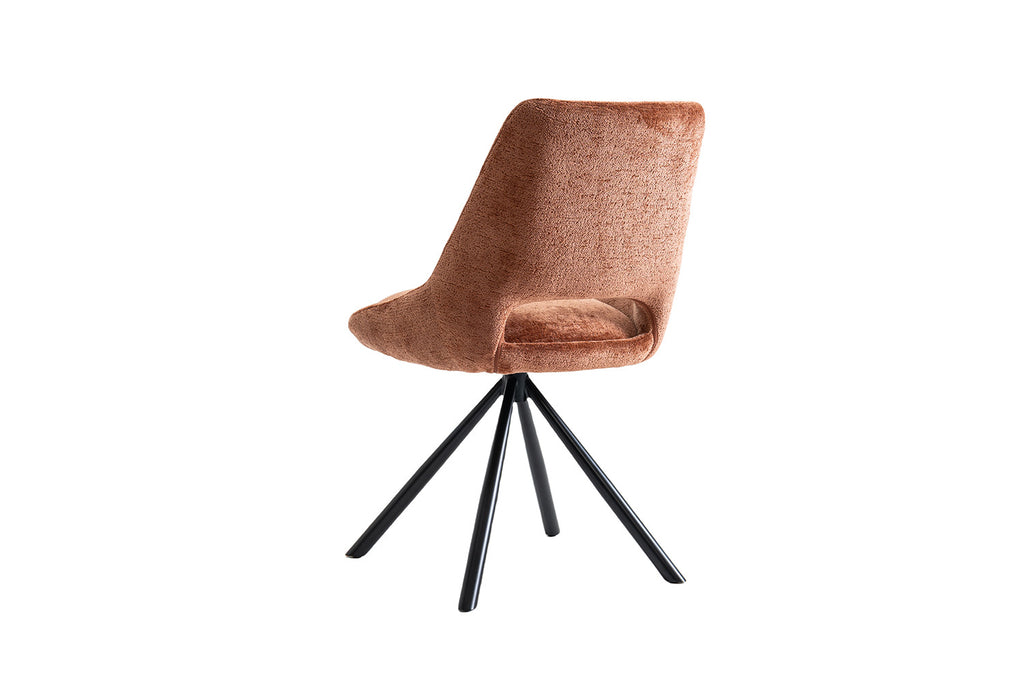 Stoel 'Dante' Fabric Rust  RS