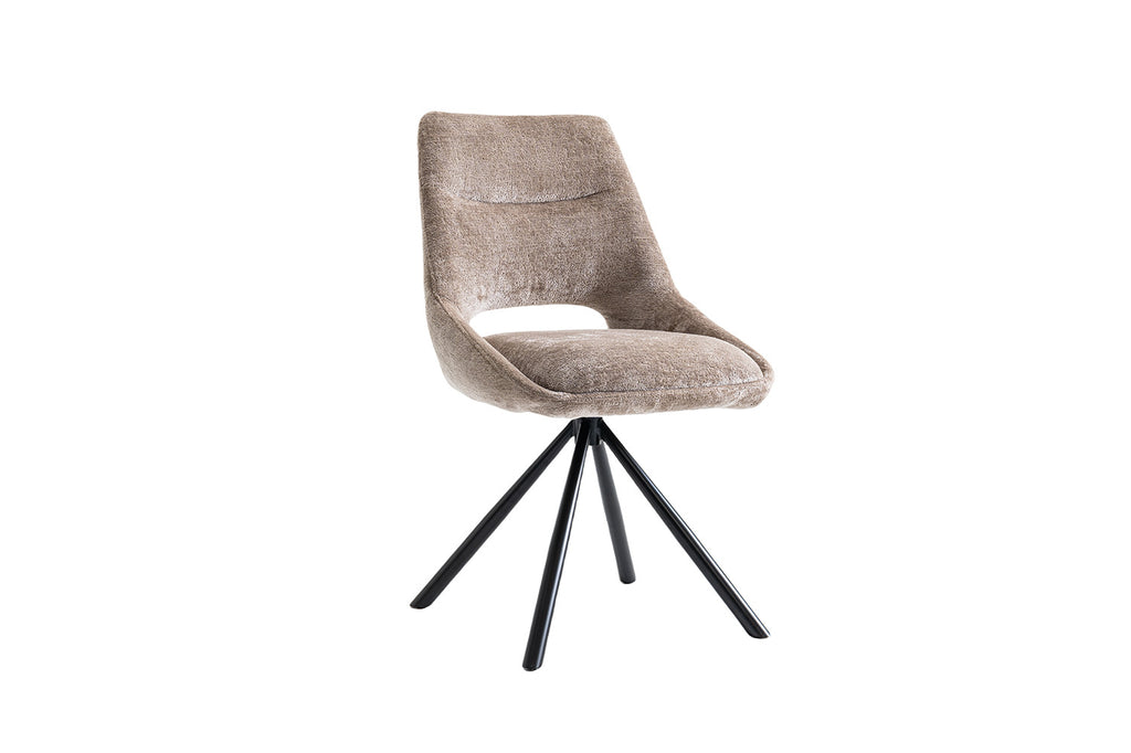 Stoel 'Dante' Fabric Taupe  RS