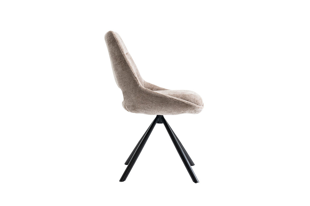 Stoel 'Dante' Fabric Taupe  RS
