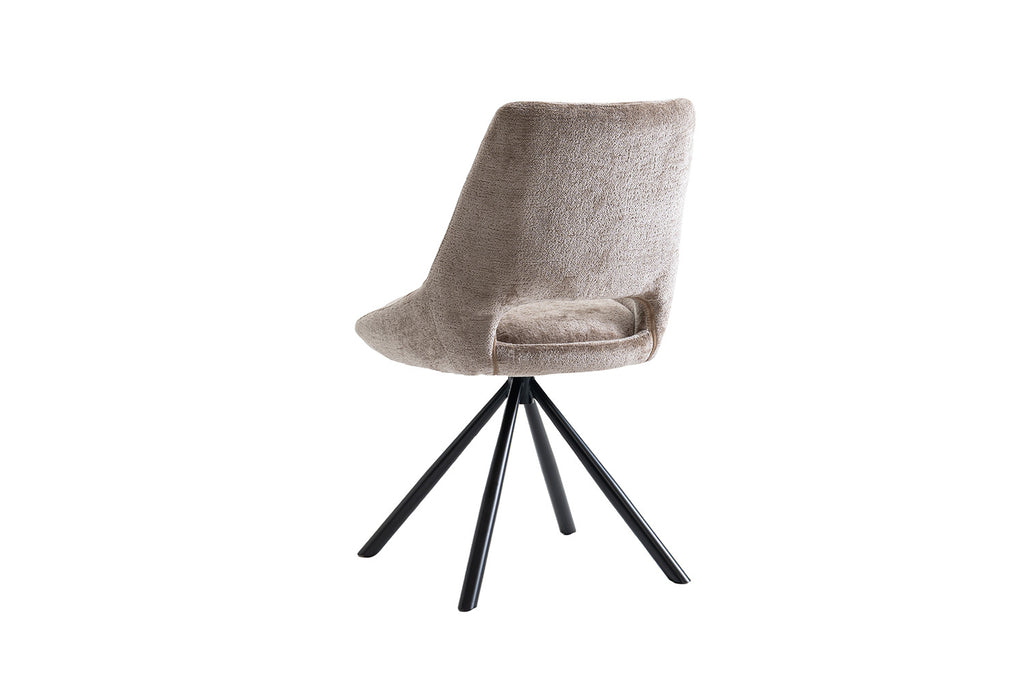 Stoel 'Dante' Fabric Taupe  RS