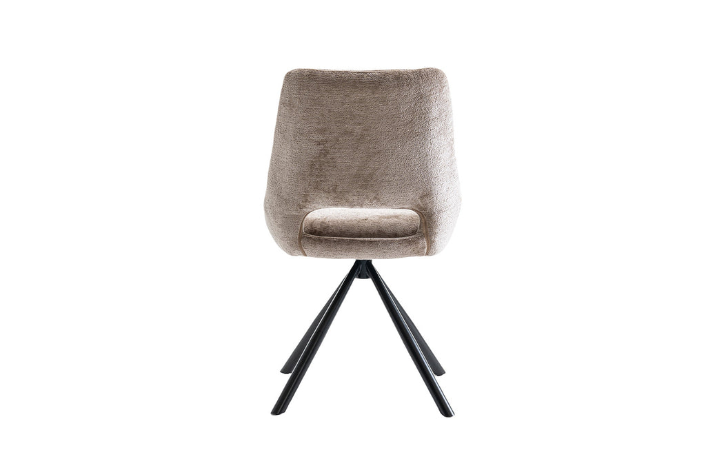 Stoel 'Dante' Fabric Taupe  RS