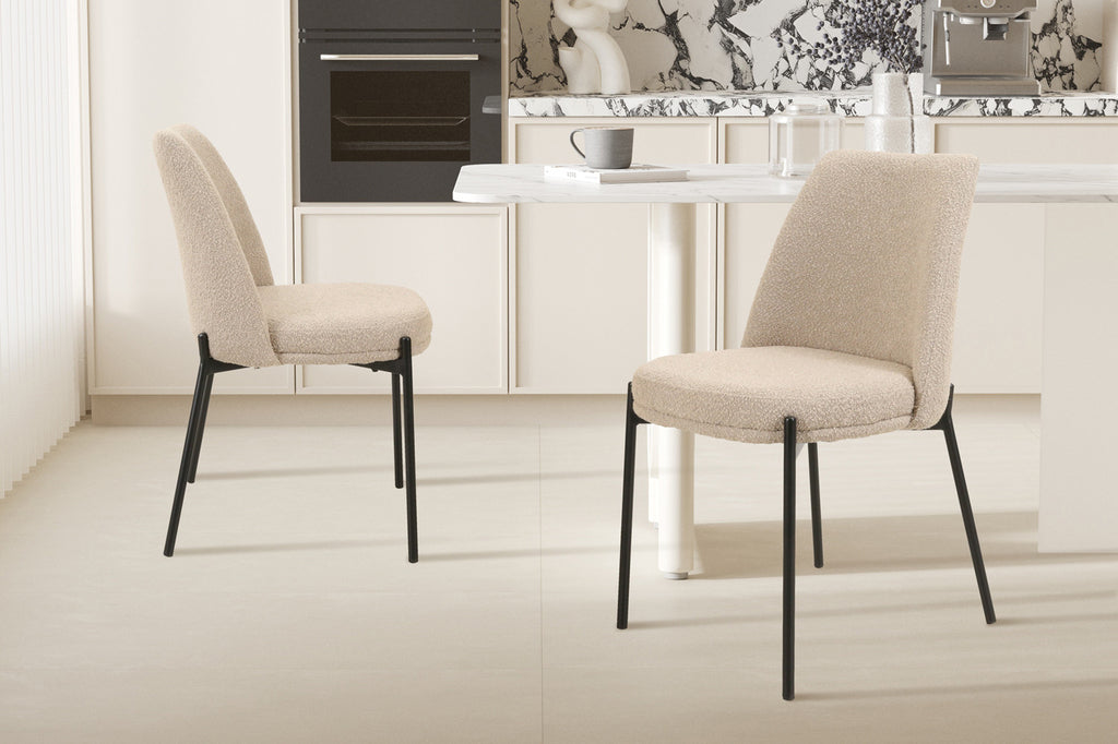 Stoel 'Ella' Fabric Sand  RS
