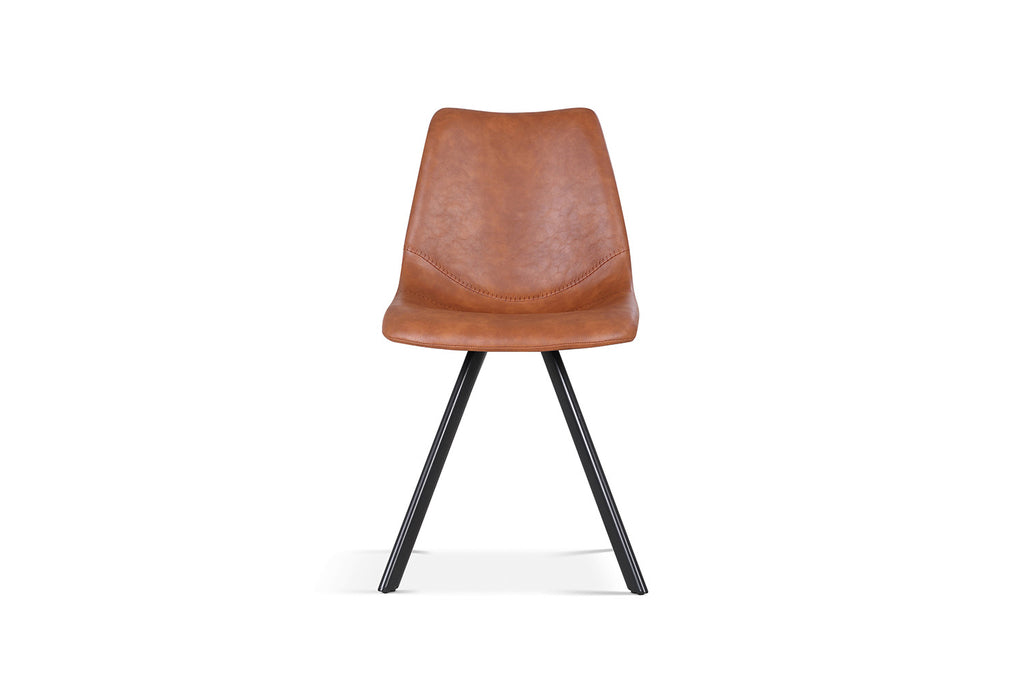 Stoel 'Emma' PU Cognac RS
