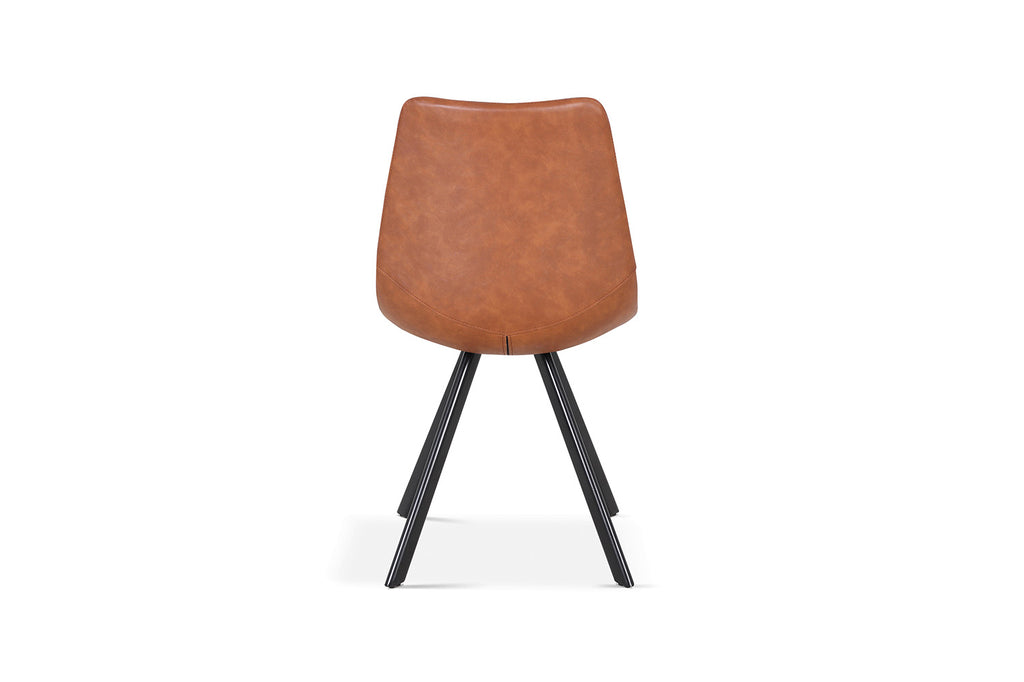 Stoel 'Emma' PU Cognac RS