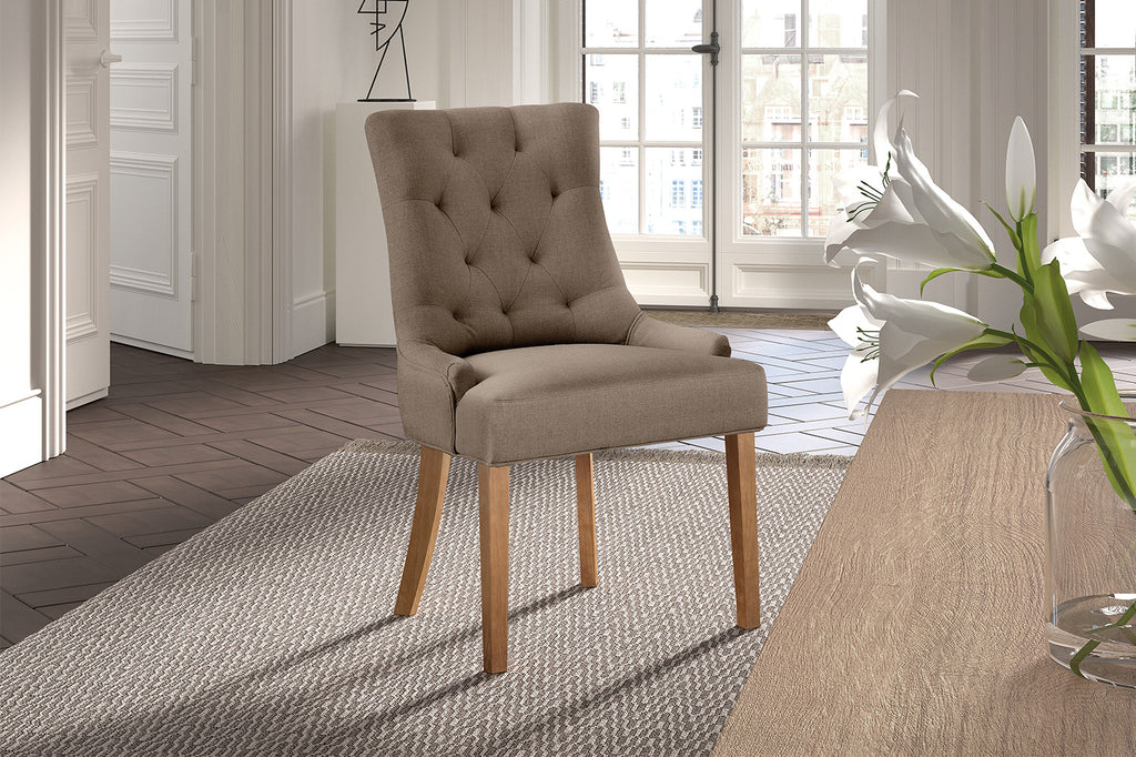 Stoel 'Fancy' taupe - RS