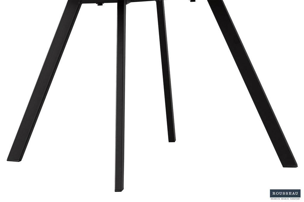 Stoel 'Filou' Bouclé Grey Backrest PU Light Grey  RS