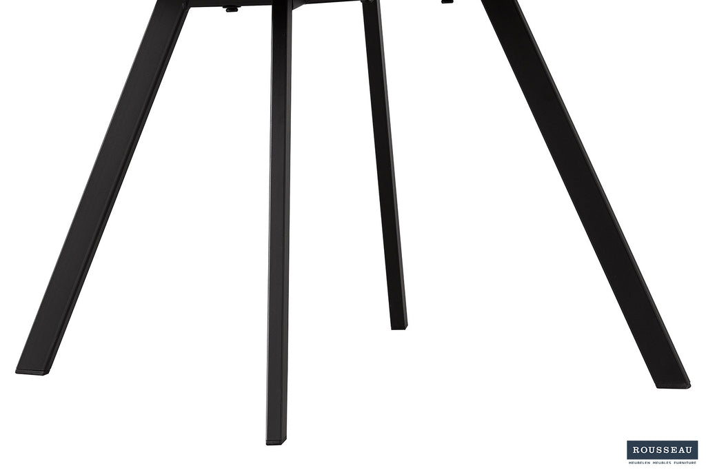 Stoel 'Filou' Bouclé Sand Backrest PU Brown  RS