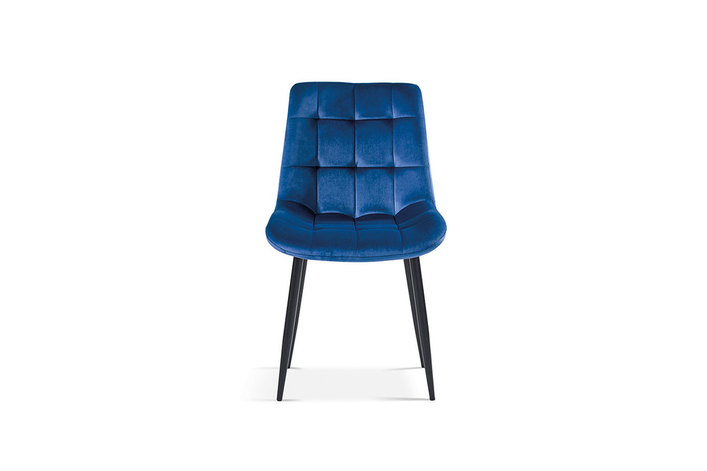 Stoel 'Juta' Velvet Blue  RS