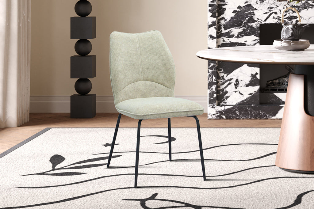 Stoel 'Lara' Fabric Ecru  RS