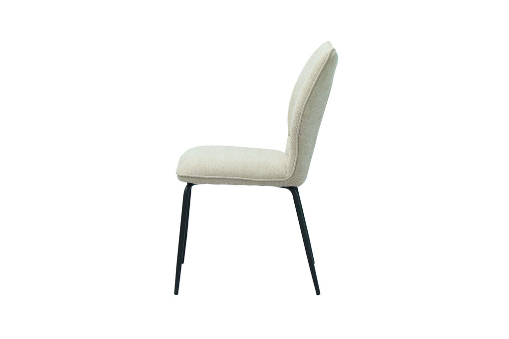 Stoel 'Lara' Fabric Ecru  RS