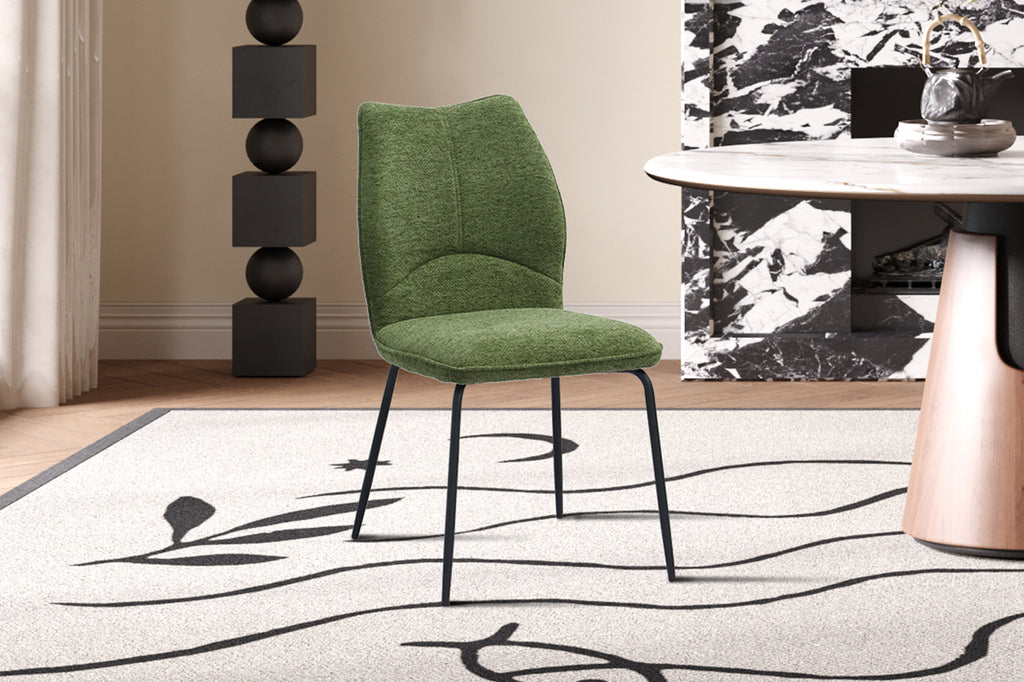 Stoel 'Lara' Fabric Green  RS
