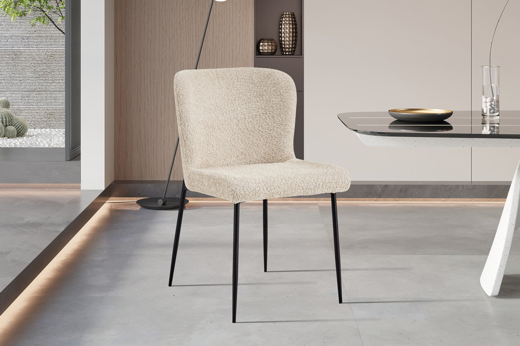 Stoel 'Lisa' Bouclé Beige RS