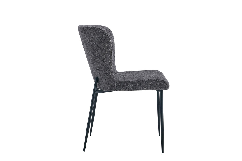 Stoel 'Lisa' Fabric Dark Grey RS