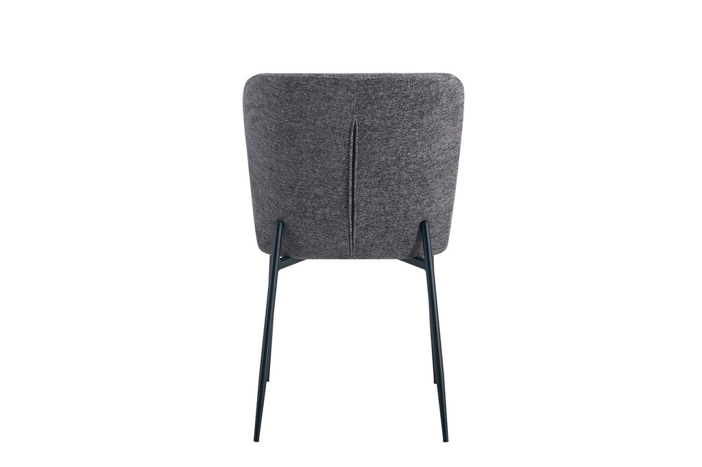 Stoel 'Lisa' Fabric Dark Grey RS