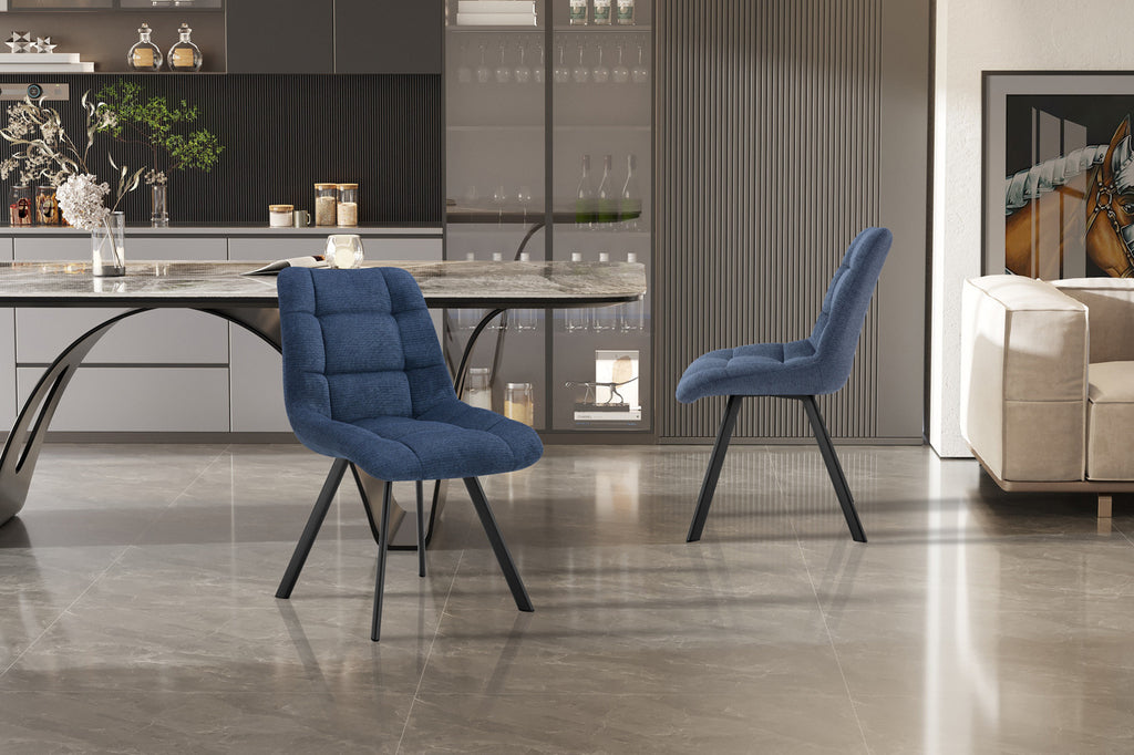 Stoel 'Lizzy' Fabric Blue RS