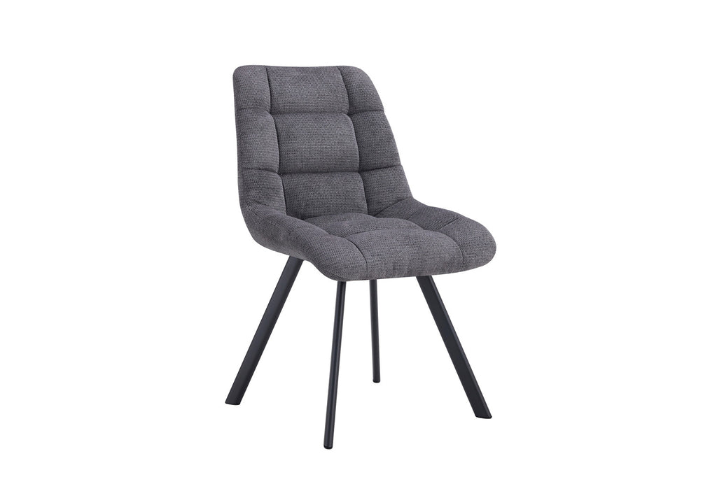 Stoel 'Lizzy' Fabric Dark Grey RS
