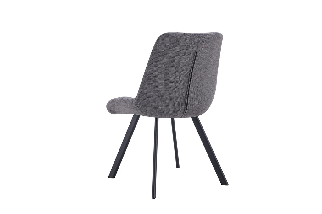 Stoel 'Lizzy' Fabric Dark Grey RS