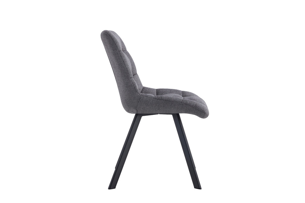 Stoel 'Lizzy' Fabric Dark Grey RS