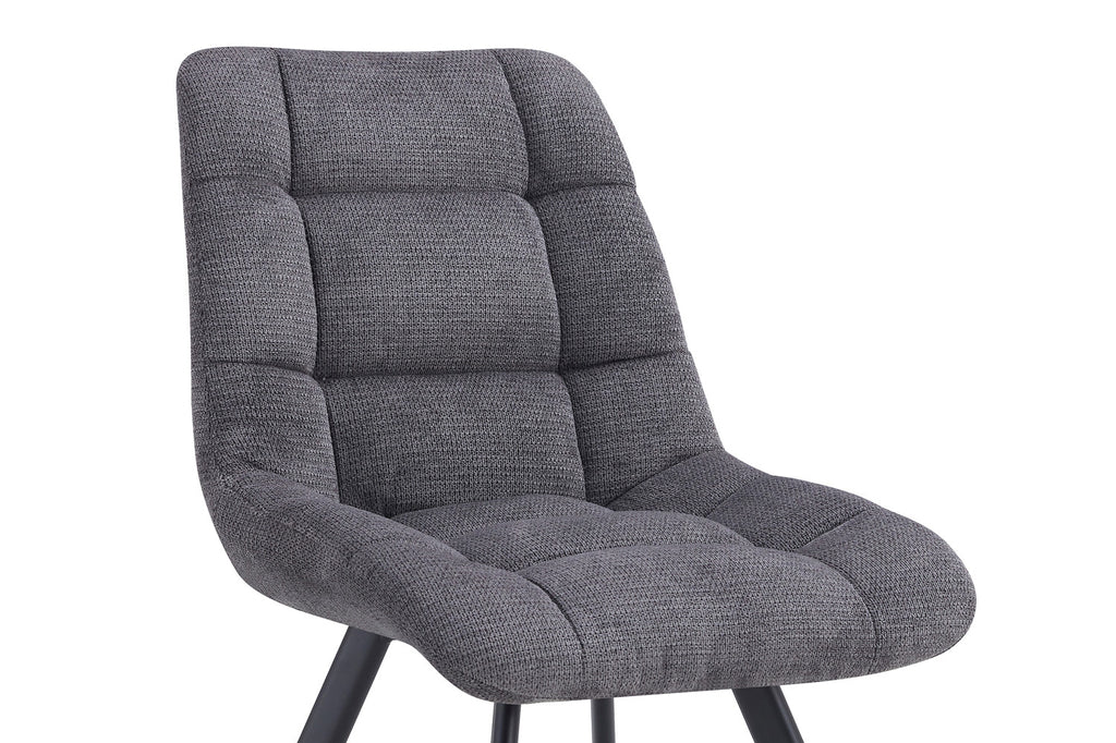 Stoel 'Lizzy' Fabric Dark Grey RS