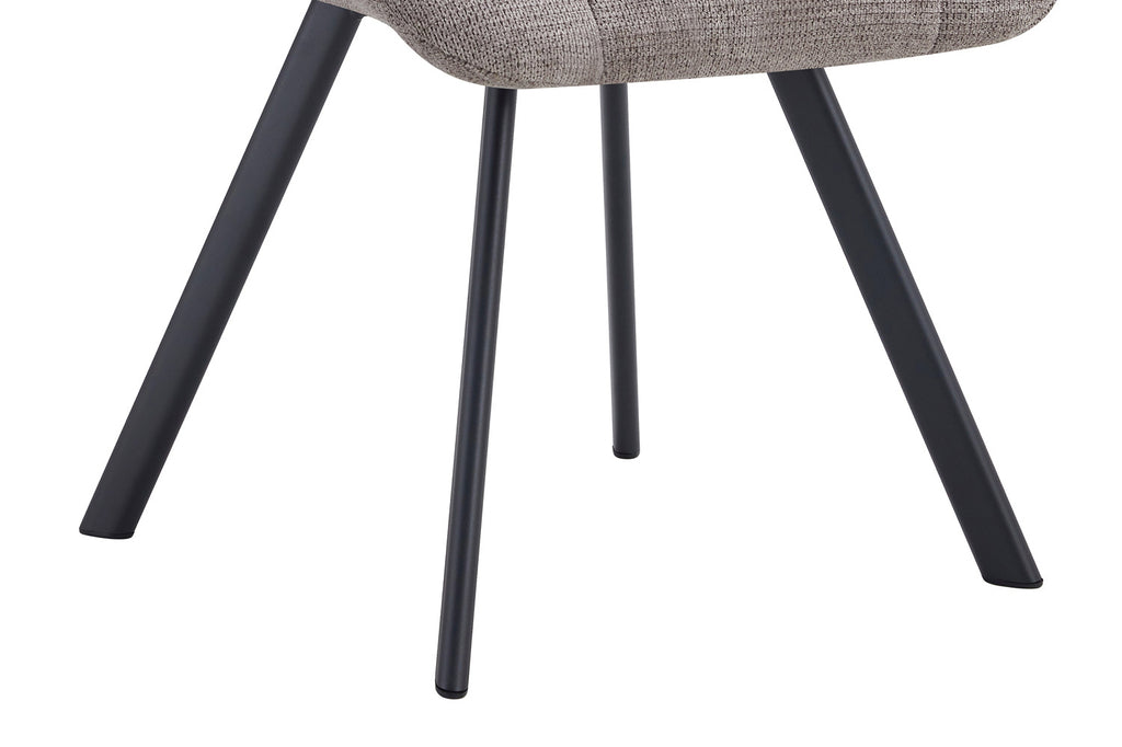 Stoel'Lizzy' Fabric Light Grey RS