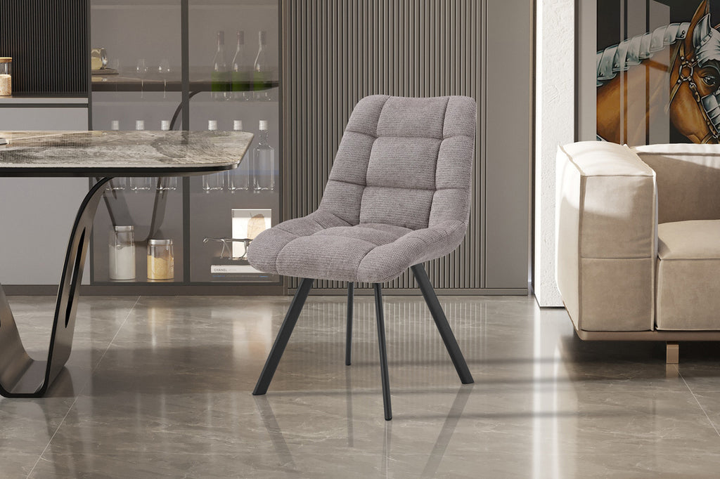 Stoel'Lizzy' Fabric Light Grey RS