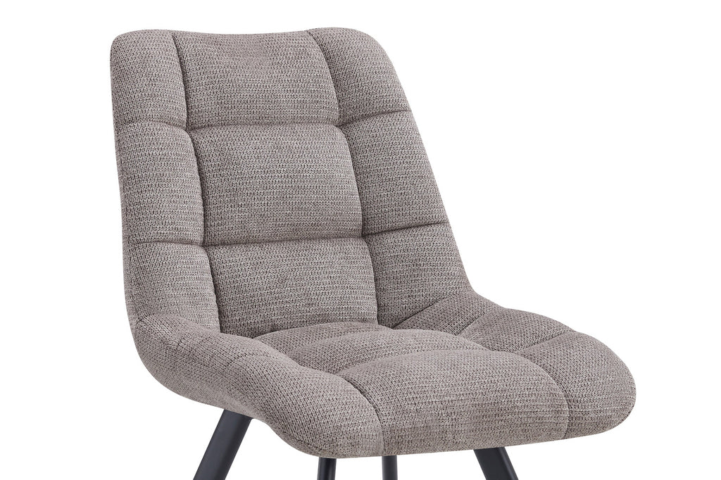 Stoel'Lizzy' Fabric Light Grey RS