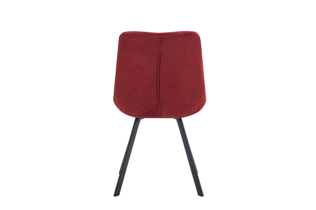 Stoel 'Lizzy' Fabric Red RS