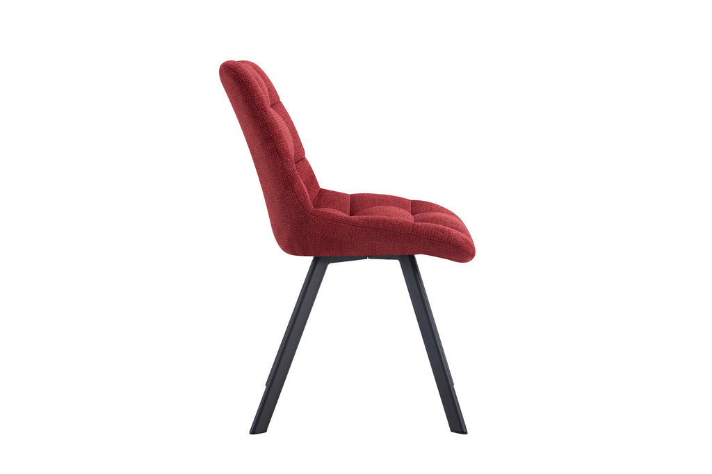 Stoel 'Lizzy' Fabric Red RS