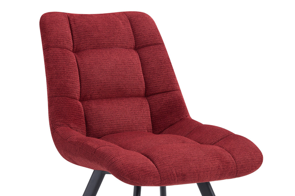 Stoel 'Lizzy' Fabric Red RS