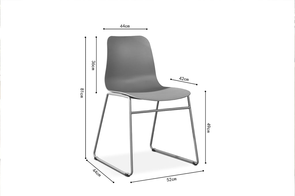 Stoel 'Marie' PP Grey  RS