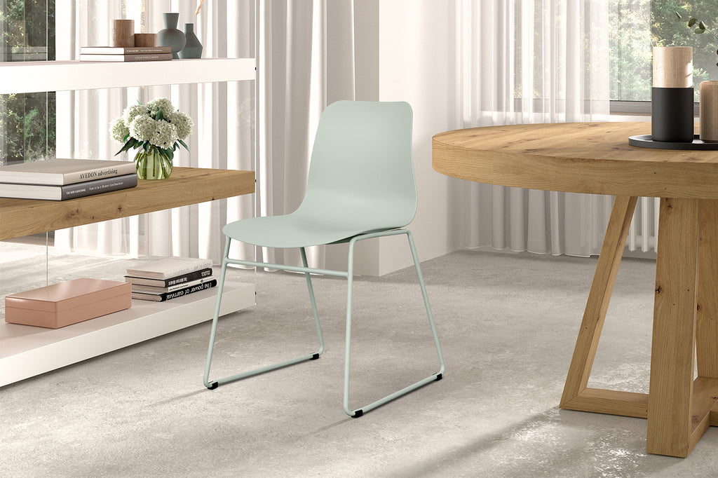 Stoel 'Marie' PP Grey-Green RS