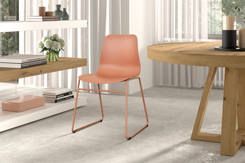 Stoel 'Marie' PP Terracotta  RS