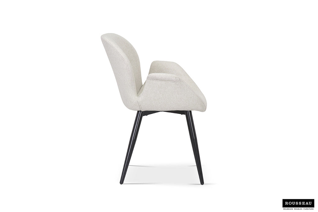 Armstoel 'Maxim' stof beige  RS