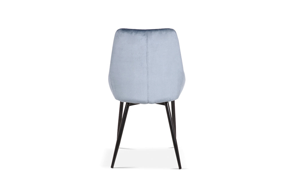 Stoel 'Mirano' Velvet Blue  RS