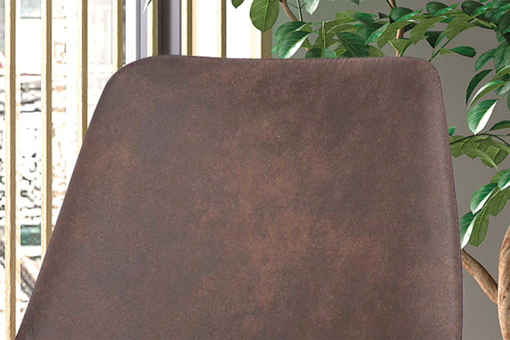 Stoel 'Mirano' Microfiber PU Brown RS
