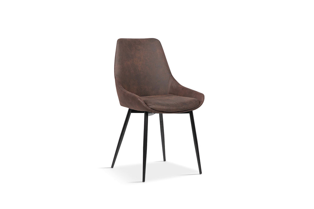 Stoel 'Mirano' Microfiber PU Brown RS
