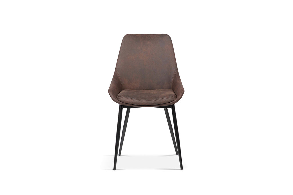 Stoel 'Mirano' Microfiber PU Brown RS