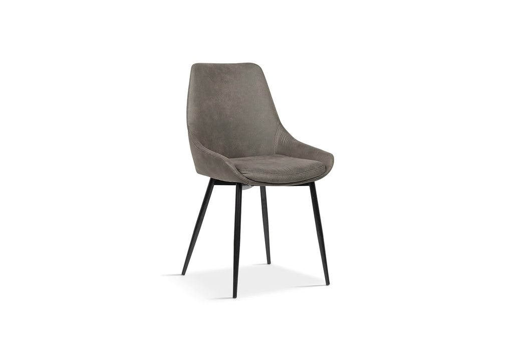 Stoel 'Mirano' Microfiber PU Grey  RS