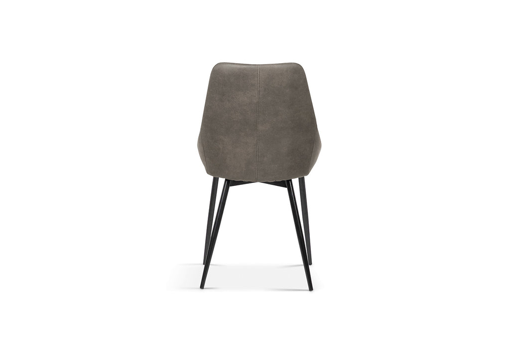 Stoel 'Mirano' Microfiber PU Grey  RS