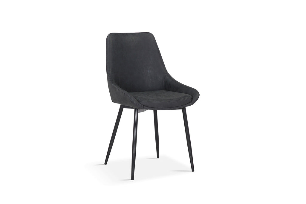 Stoel 'Mirano' PU Dark Grey  RS