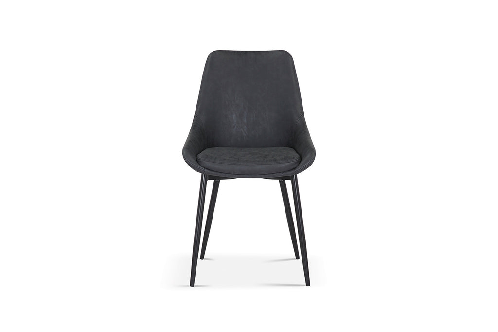 Stoel 'Mirano' PU Dark Grey  RS