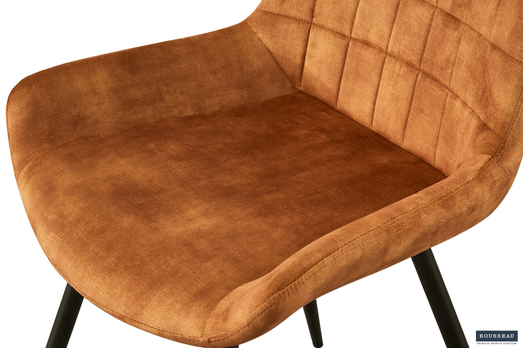 Stoel 'Nina' Velvet Gold RS
