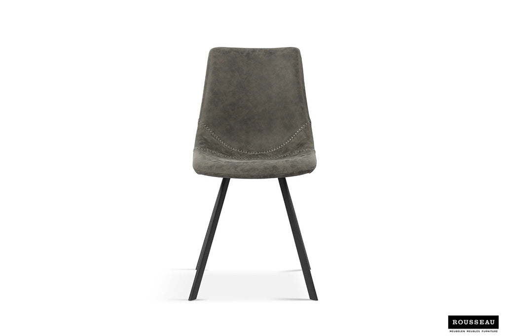 Stoel 'Oslo' PU Grey RS
