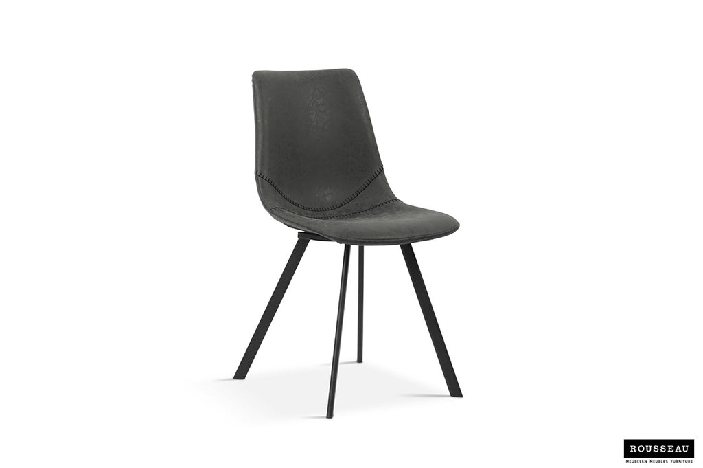 Stoel 'Oslo' PU Black RS