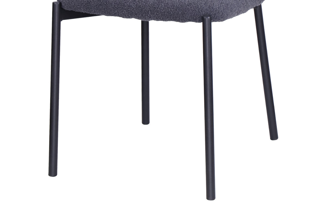 Stoel 'Sophia' Fabric Dark Grey  RS