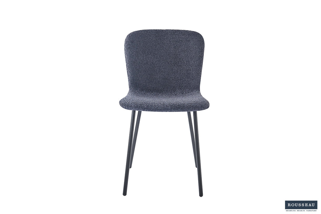 Stoel 'Susan' Bouclé Dark Grey RS