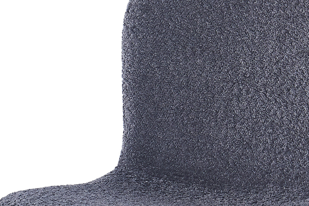 Stoel 'Susan' Bouclé Dark Grey RS