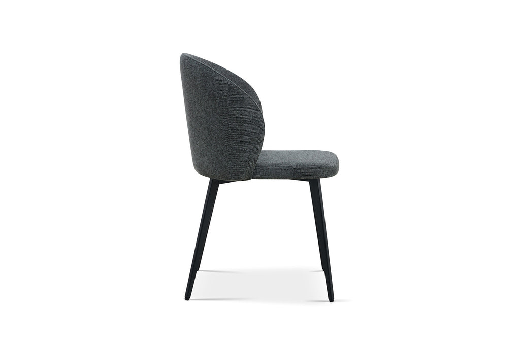 Stoel 'Toledo' Fabric Dark Grey  RS